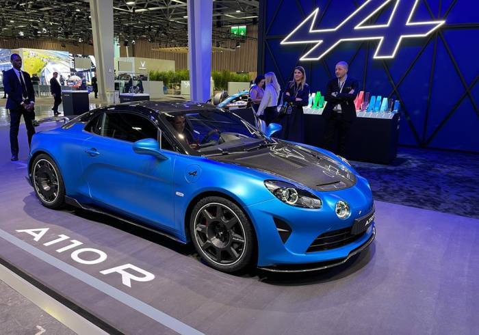Salón de París 2022: nuevo Alpine A110 R