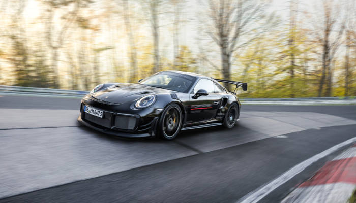 El Porsche 911 GT2 RS establece un nuevo récord en el circuito de Nürburgring
