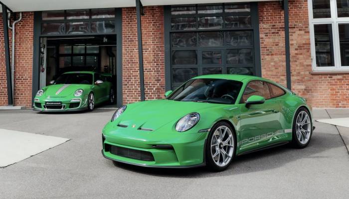 Porsche verde Essmann: ¿Cómo se crea un color único?