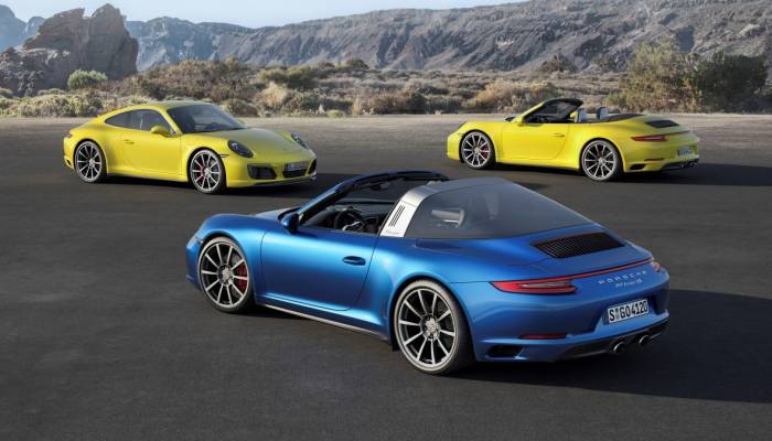 La evolución del Porsche 911 Targa en imágenes