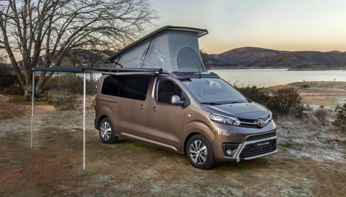 La nueva Toyota Proace Verso Camper ya está a la venta en España