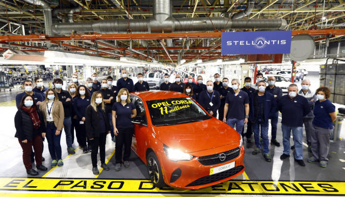 Figueruelas produce el Opel Corsa 11 millones
