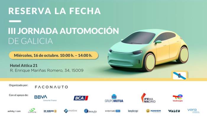 Faconauto celebra su III Jornada de Automoción de Galicia