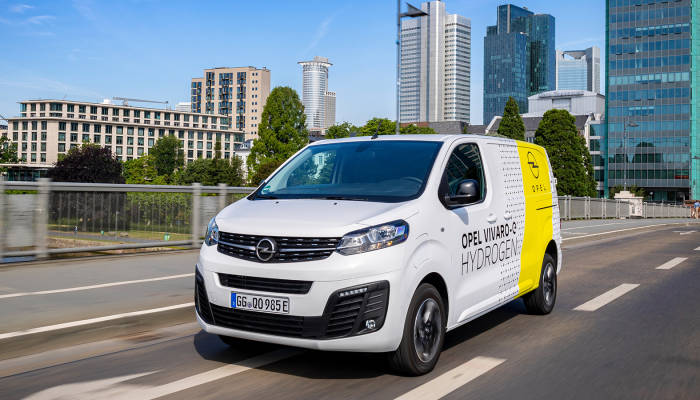 Opel demuestra el potencial del hidrógeno con el Vivaro-e Hydrogen
