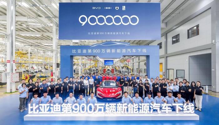 BYD alcanza los 9 millones de vehículos enchufables y consolida su liderazgo mundial