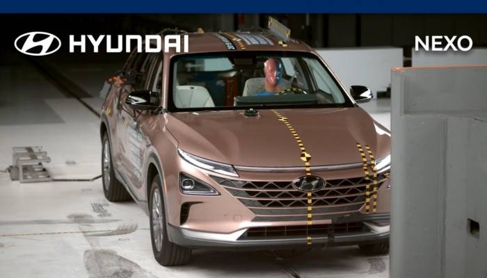El Hyundai Nexo se enfrenta a las pruebas de resistencia del IIHS