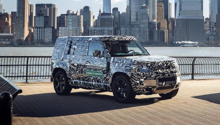 Primeras imágenes del nuevo Land Rover Defender 2020