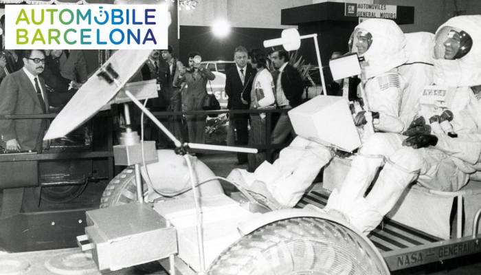 El primer coche que rodó por la Luna aterrizó en el Salón de Barcelona