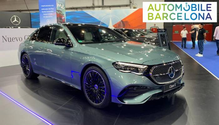 El Mercedes-Benz Clase E en el Salón del Automóvil de Barcelona 2023