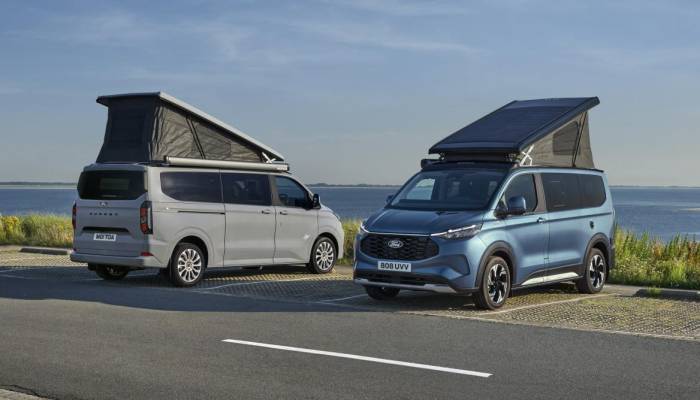 Ford amplía su gama de furgonetas camper Transit Custom Nugget con dos nuevas versiones