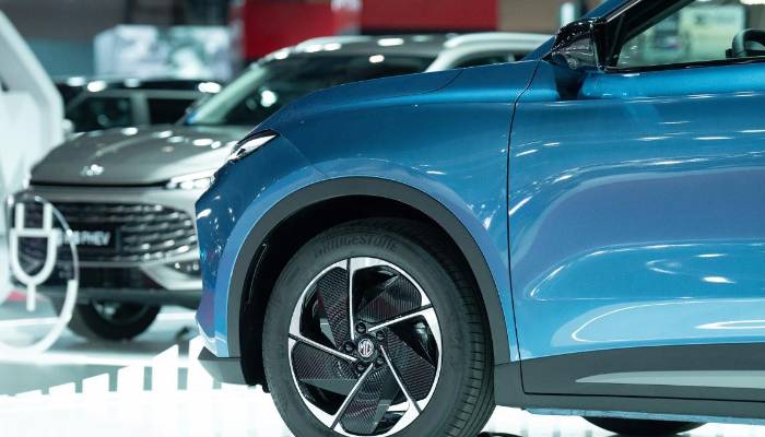 Exposición de MG en el Automobile Barcelona