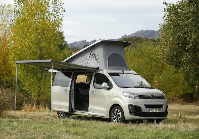 El Citroën SpaceTourer estrena nuevas versiones 'Camper'
