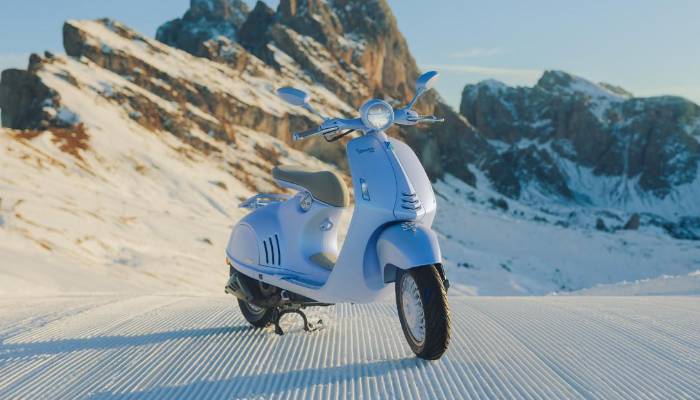 Vespa 946 Snake: la elegancia del invierno hecha escúter