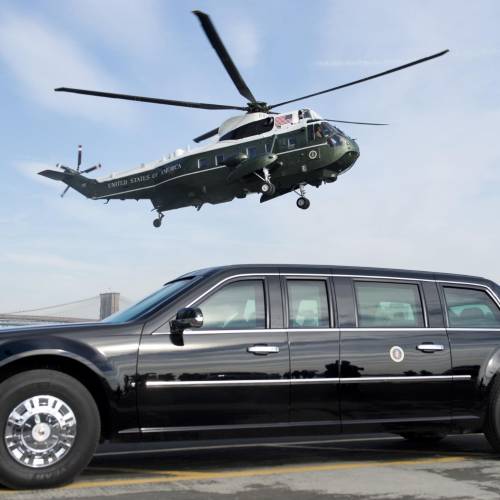 El coche presidencial de Estados Unidos es un coche totalmente equipado para defender al presidente