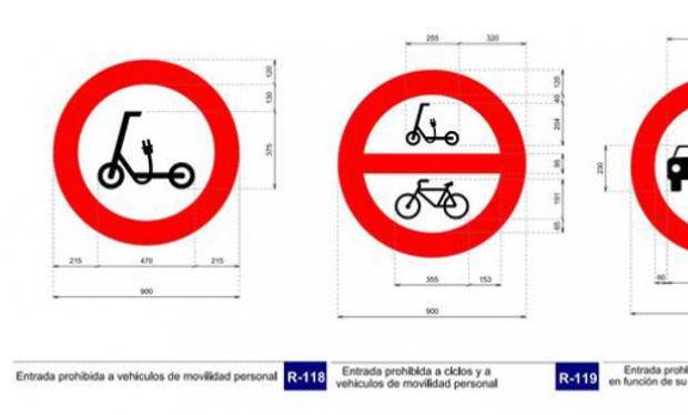 $!Paso prohibido a patinetes, bicicletas y vehículos en función de su distintivo medioambiental.