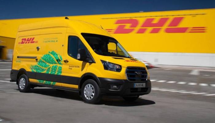 DHL Express España incorpora 46 furgonetas eléctricas Ford E-Transit a su flota de última milla