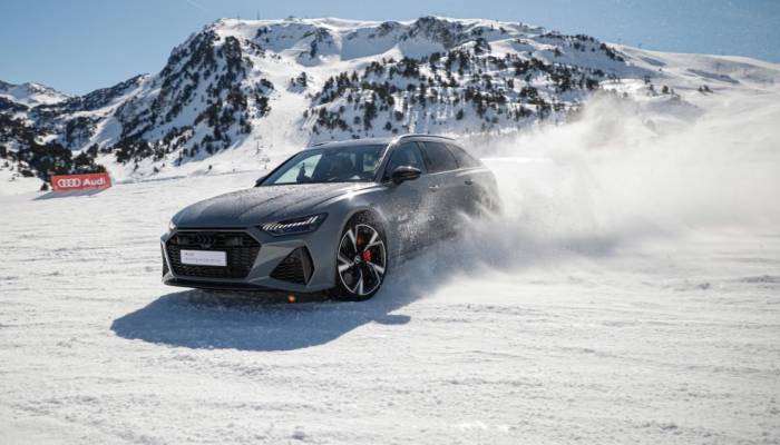Winter Audi driving experience