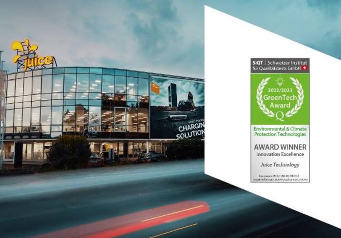 Juice Technology recibe el GreenTech Award, uno de los premios más prestigiosos en materia de sostenibilidad