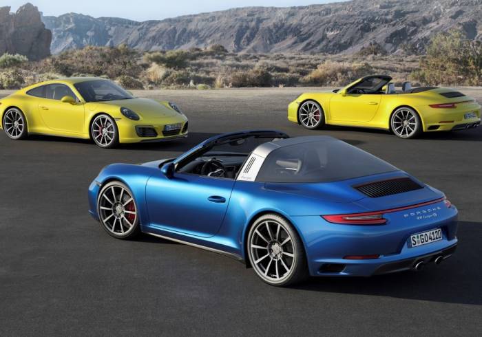 La evolución del Porsche 911 Targa en imágenes