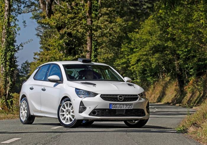 Opel desvela el Corsa Rally4 para la temporada 2021