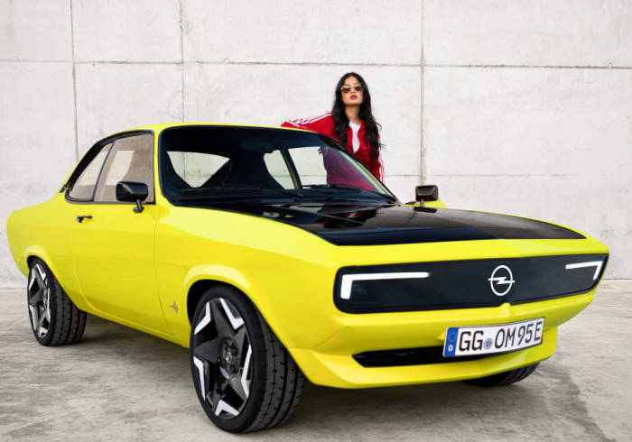 Opel recupera el Manta con un MOD eléctrico