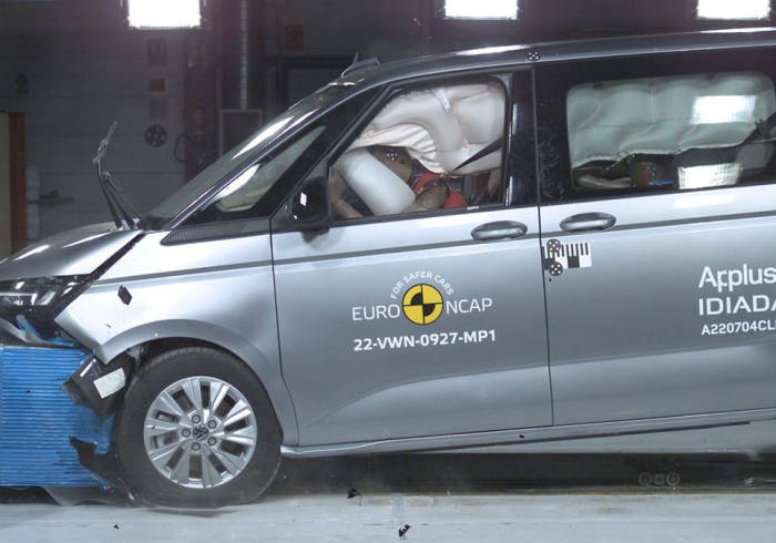Volkswagen Multivan, uno de los coches más seguros en el último test de Euro NCAP