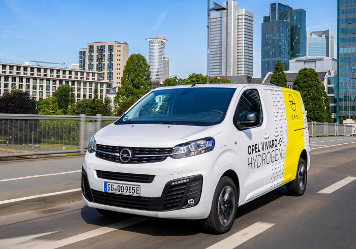 Opel demuestra el potencial del hidrógeno con el Vivaro-e Hydrogen