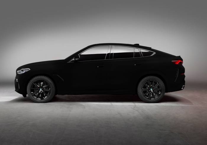 El nuevo BMW X6 Vantablack es el coche más oscuro del mundo