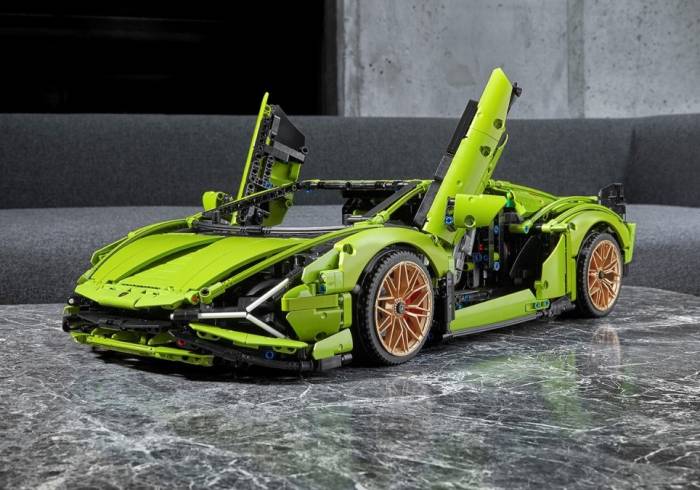 El Lamborghini Sián de Lego tiene 3.696 piezas y cuesta 379,99 euros