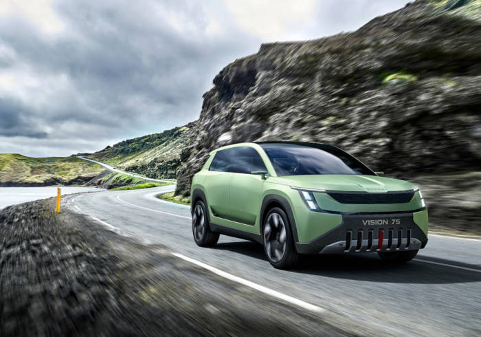 Škoda Vision 7S: así será el diseño eléctrico de la marca
