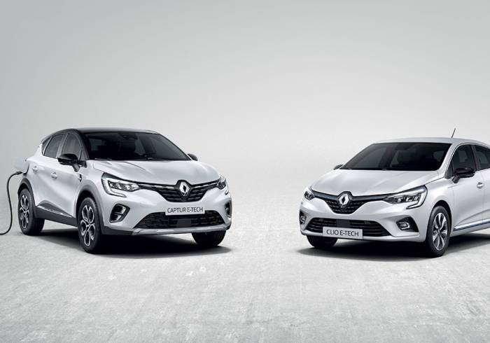 Renault presenta las versiones híbridas del Clio y del Captur