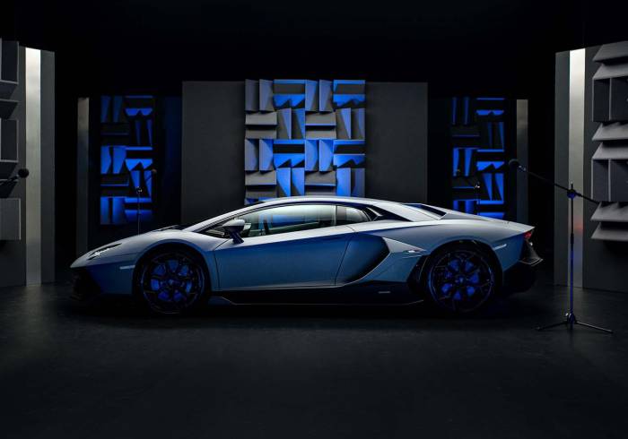 Lamborghini convierte el sonido de sus motores en canciones de Spotify