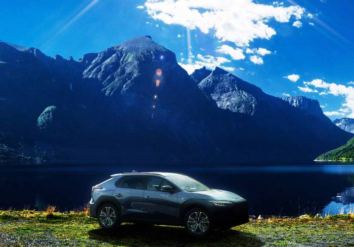 Subaru revela nuevas imágenes de su primer SUV eléctrico, el Solterra