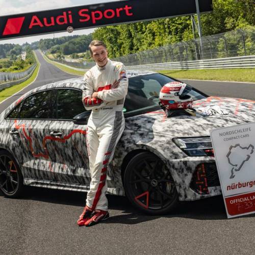 Nuevo récord del Audi RS 3 en Nürburgring