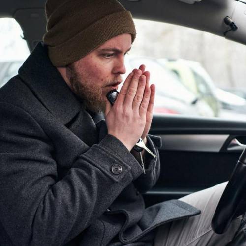 El frío en el interior del coche es una sensación desagradable