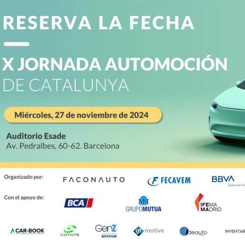 La X Jornada de Automoción de Catalunya reunirá al sector para analizar su presente y trazar su futuro