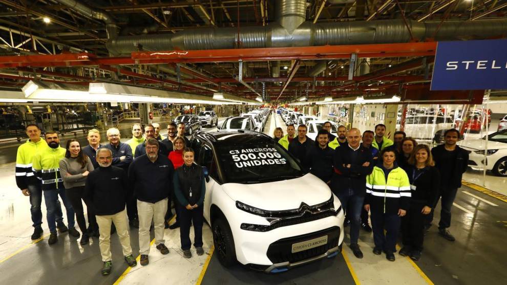Stellantis Figueruelas acelera con Citroën y supera el medio millón del ‘Aircross’