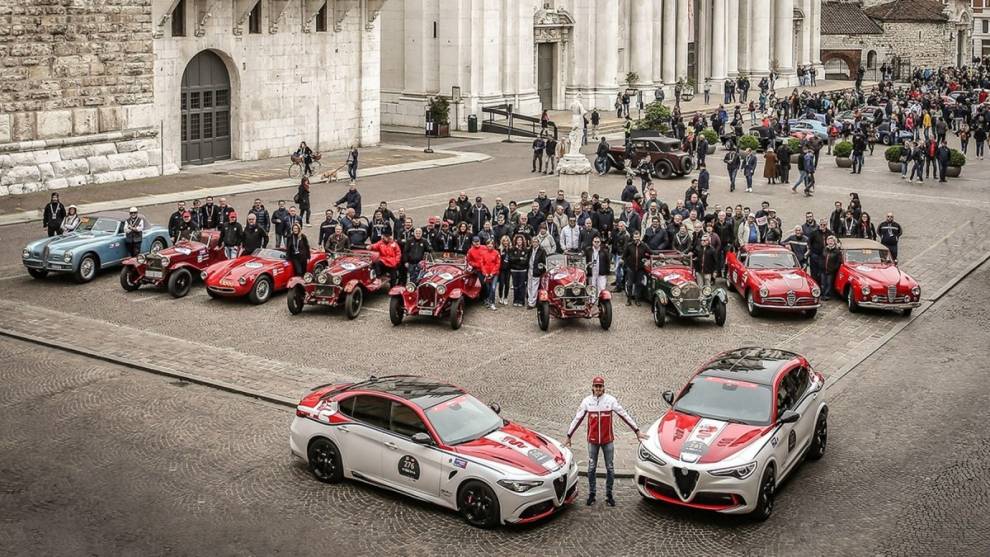 Alfa Romeo será patrocinador oficial de la 1000 Miglia 2020