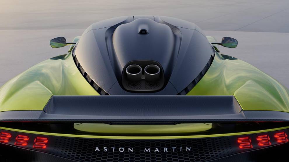 Motor V12 del Aston Martin Valhalla