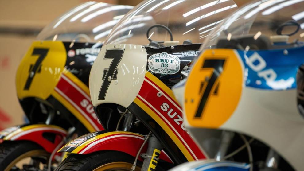 Suzuki restaura las motos de Barry Sheene para el Motorcycle Live 2019