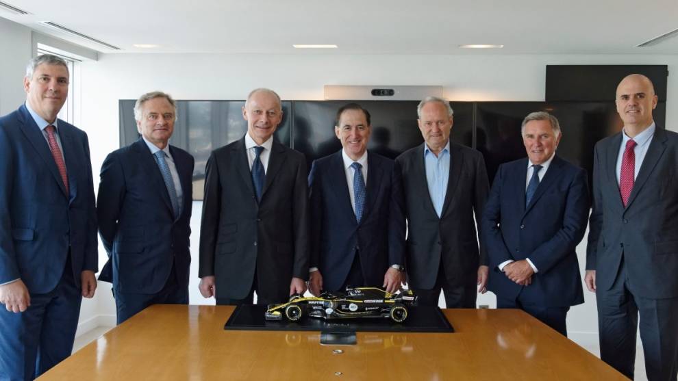 Mapfre, nuevo patrocinador oficial del Renault F1 Team