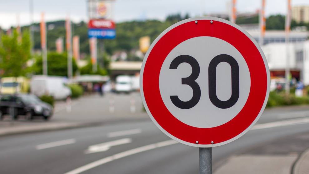 Los nuevos límites de velocidad de 20 y 30 km/h en ciudad entran en vigor el 11 de mayo