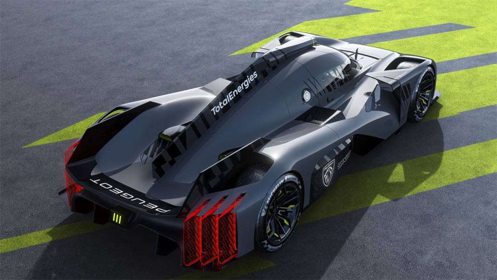 Peugeot presenta su futurista Hypercar para Le Mans