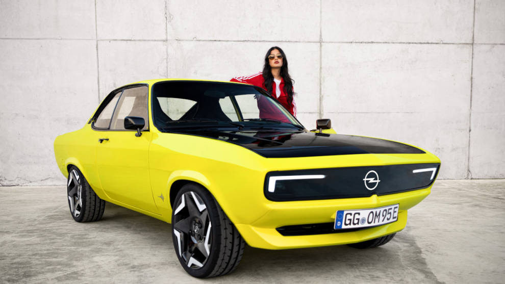 Opel recupera el Manta con un MOD eléctrico