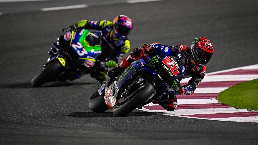 Quartararo manda y Rossi no empieza bien en Catar