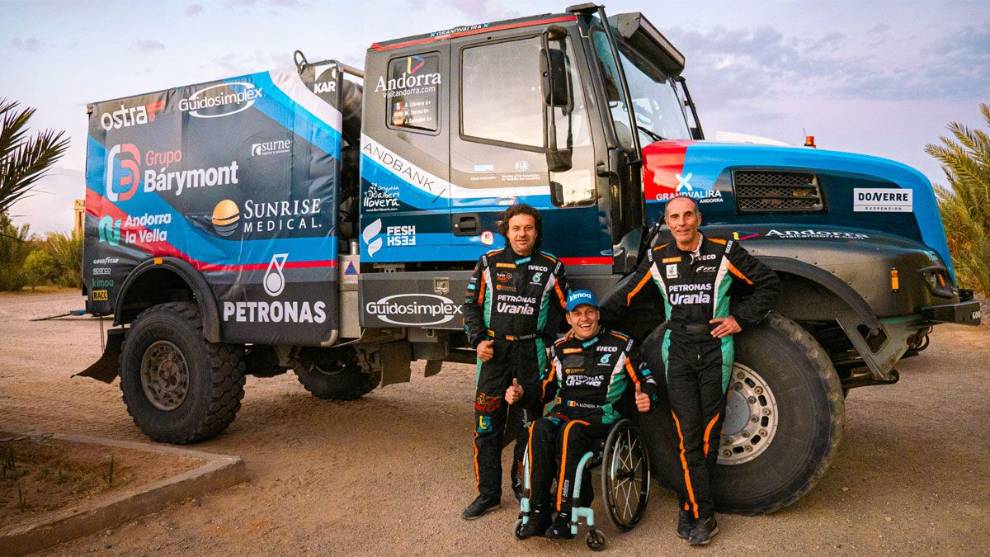 Albert Llovera: El Dakar te permite volver a sentirte uno más