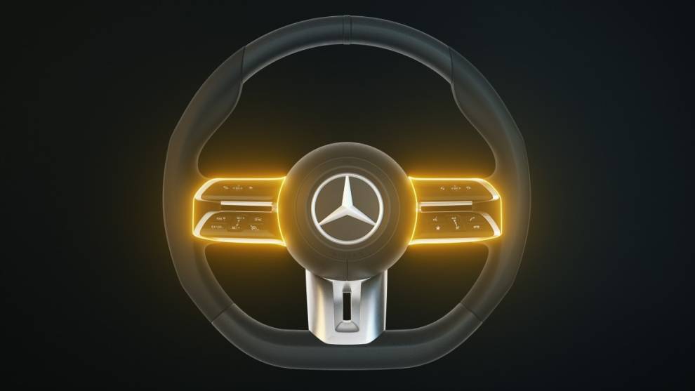 Así es la nueva generación de volantes de Mercedes-Benz