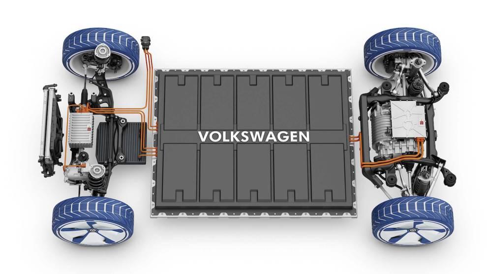 Volkswagen sigue de cerca a Tesla como la mejor estrategia de baterías del mundo