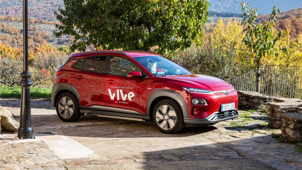 VIVe, el carsharing sostenible de Hyundai para las zonas rurales de España
