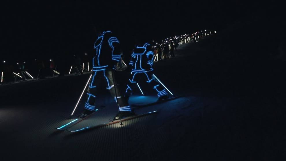 Esquiada matrix LED